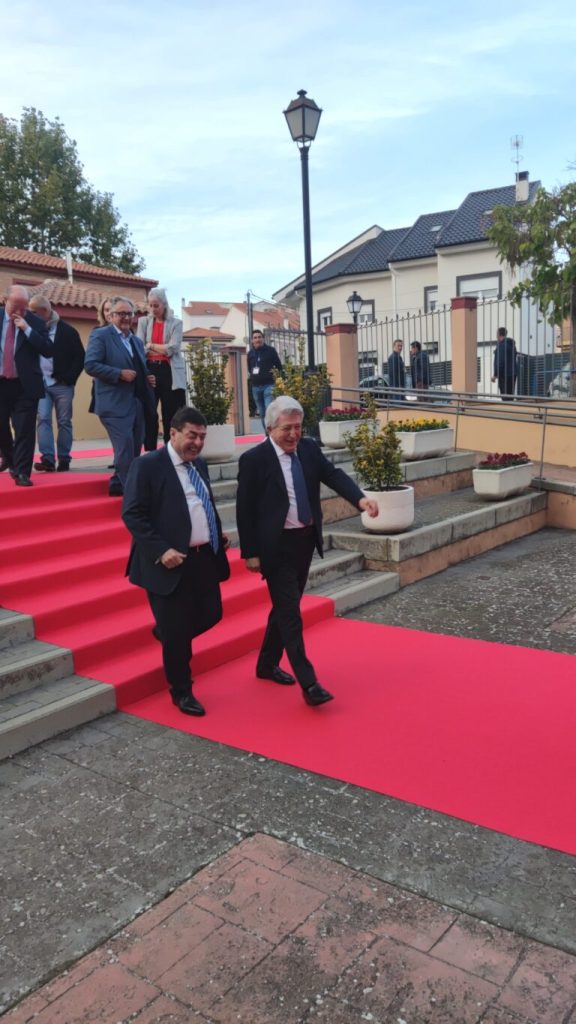 Presentación en Alalpardo del VAFF Valdeolmos - Alalpardo Film Festival, con el apadrinamiento de Enrique Cerezo