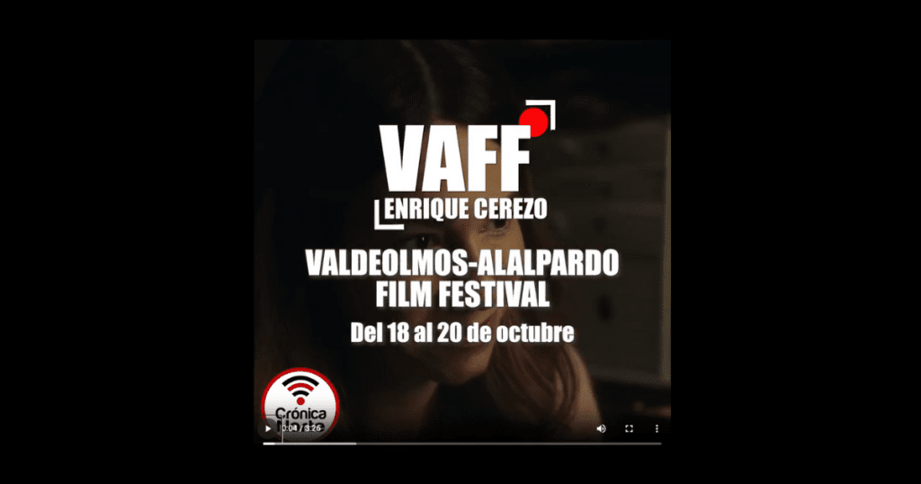 VAFF 2024 el cine toma Valdeolmos-Alalpardo del 18 al 20 de octubre